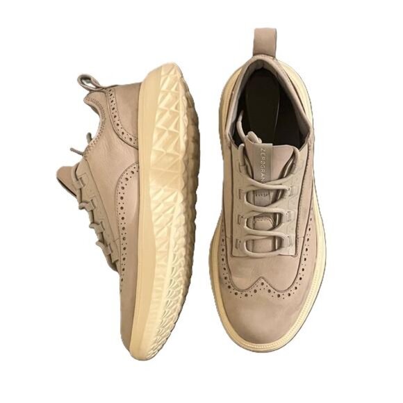 Cole Haan ZeroGrand Nubuck Gray Sneakers - Picture 1 of 5